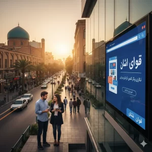 طراحی سایت در خیابان سروش